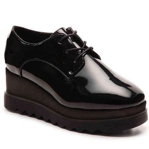 Wanted Platform Creeper Oxford Shoes
